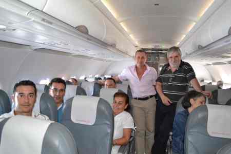 Volando hacia La Palma en vuelo directo desde Madrid, salimos a las 8h30´ Día 24/08/2.013.