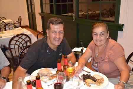 Cena con Buffet Libre en el Hotel **** La Palma Princes.  Carmen y José M. Pereira Día 26/08/2.013