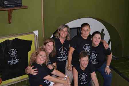 Las chicas del Primer Encuentro de veteranos en la Palma. Día 27/08/2.013 